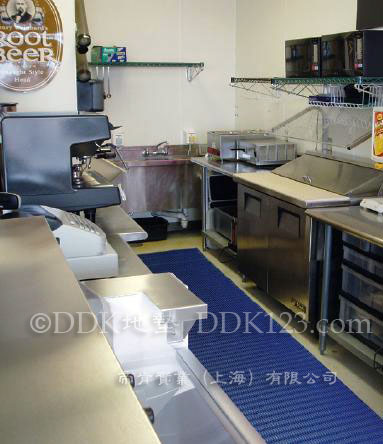 PVC復(fù)合塑料防水地毯,餐飲用防滑墊,餐廳地面防滑材料